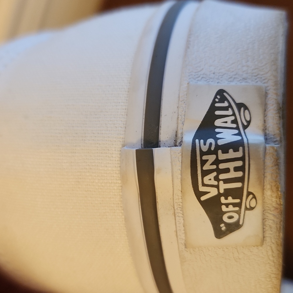 Vans Doheny Shoes White Sneakers Women's 9.5 Off The Wall Classic Canvas - Picture 11 of 11